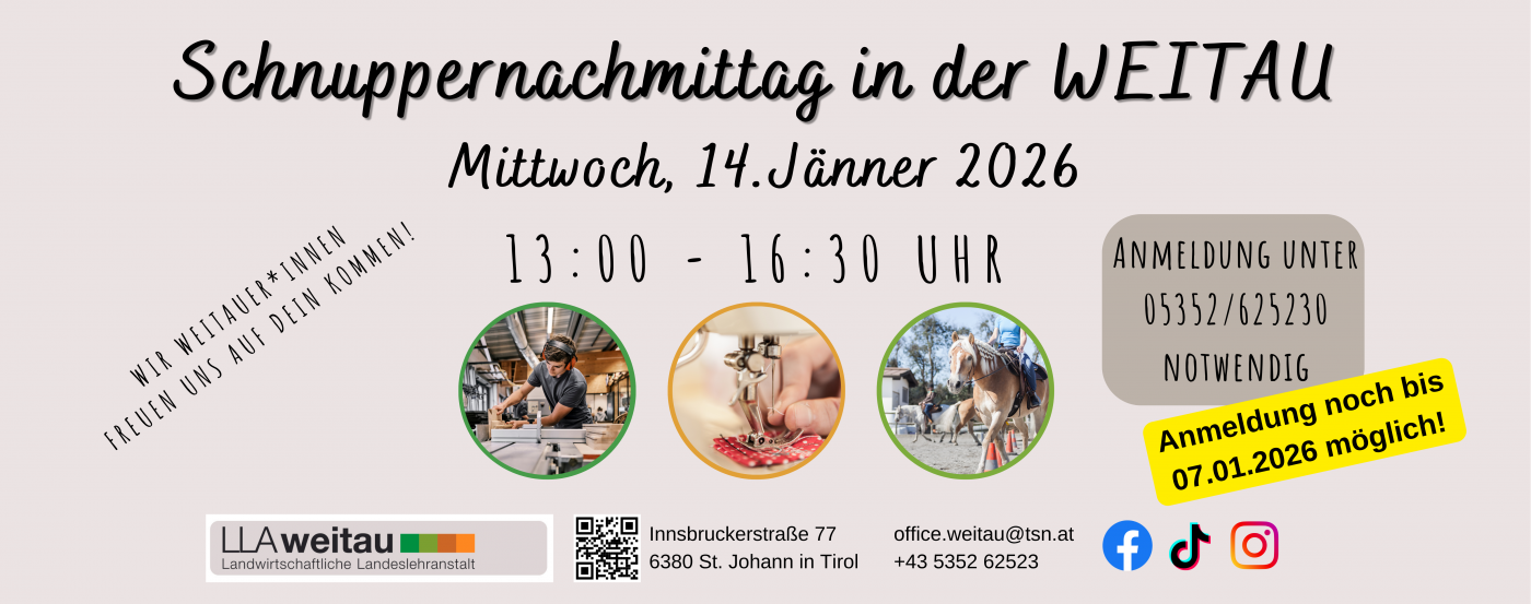 SchnupperNM 2026 + Anmeldeschluss