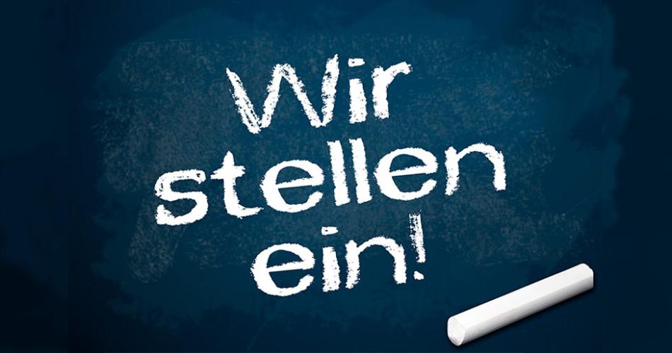 Wir stellen ein